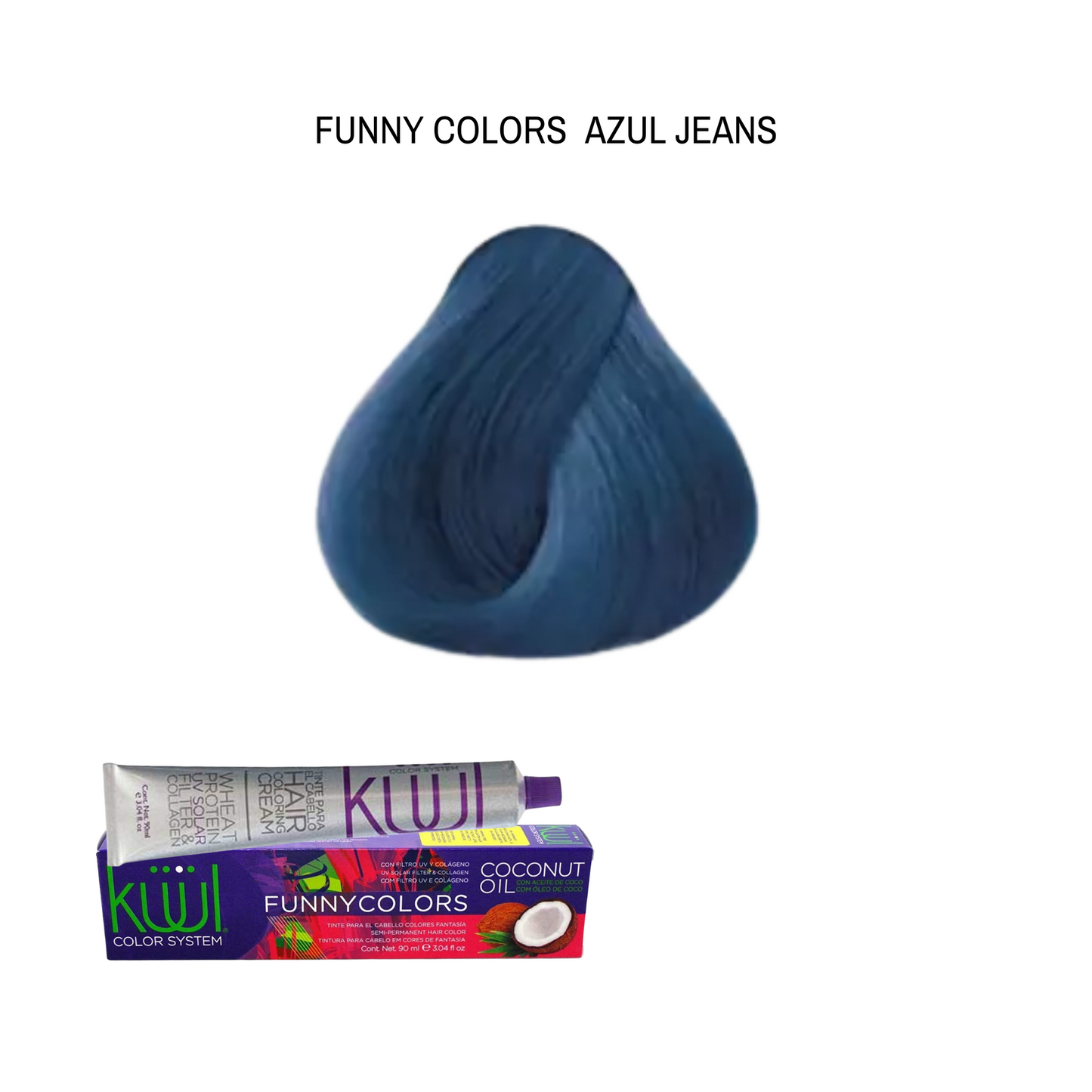 TINTE KUUL FUNNY COLORS 90ML