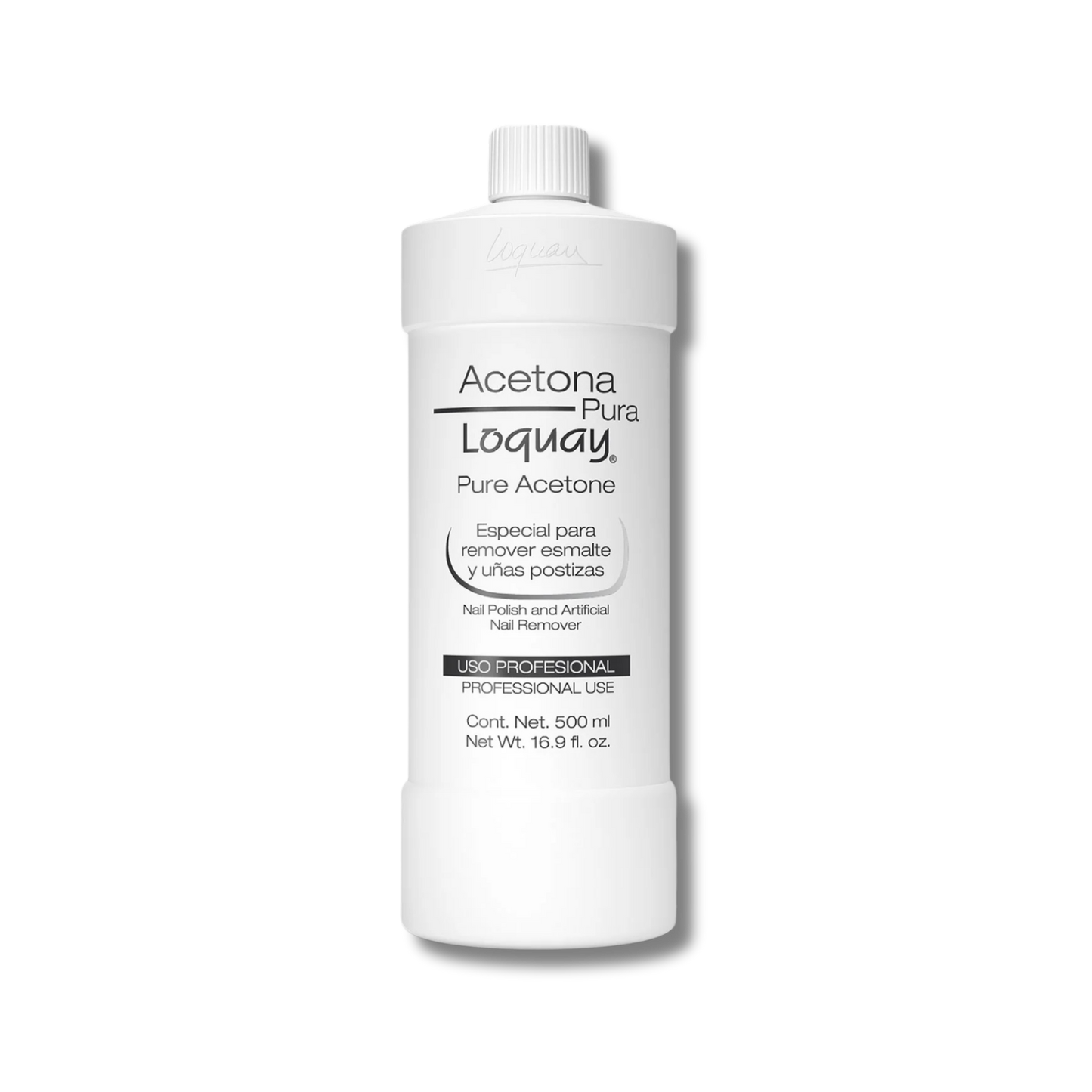ACETONA PURA LOQUAY 500ML