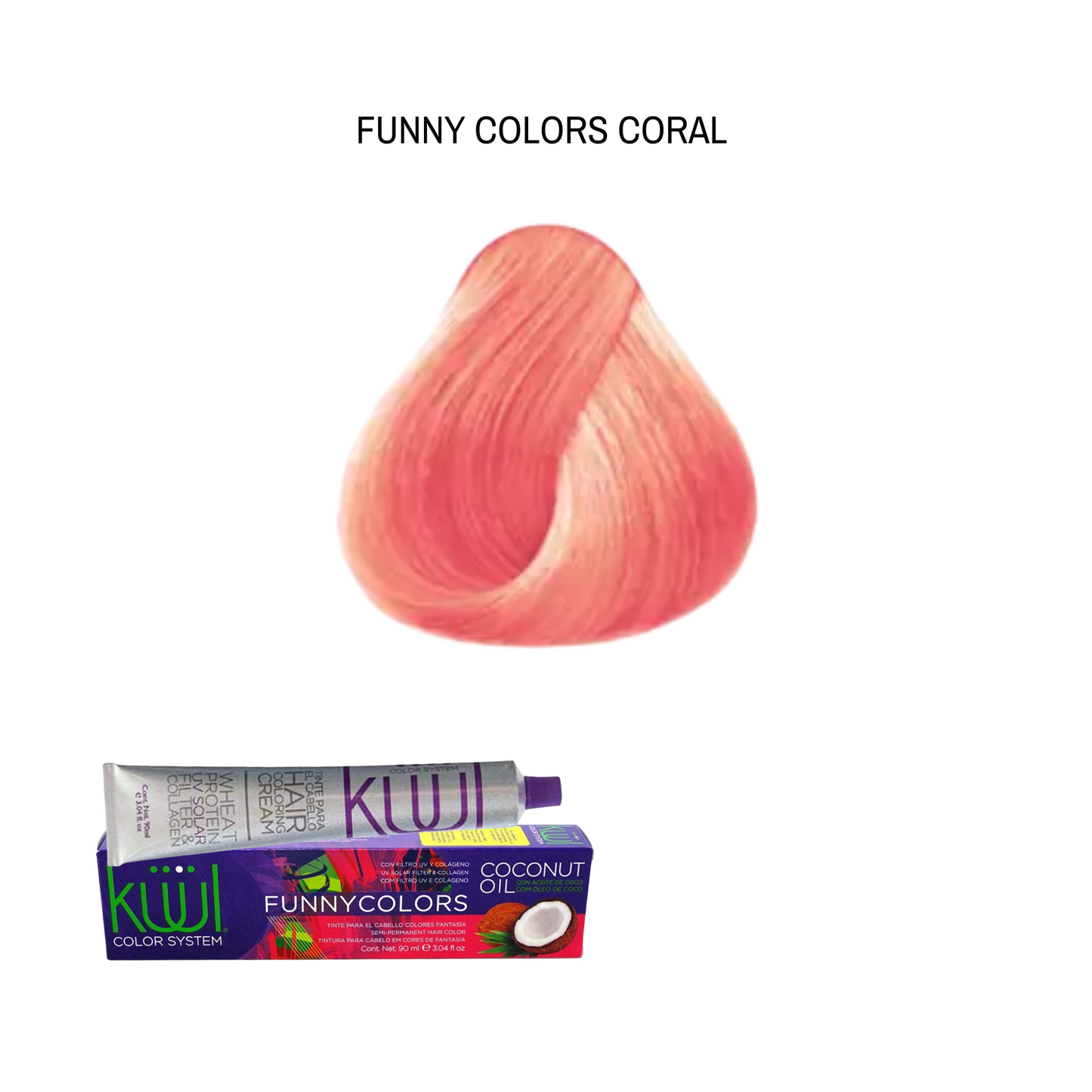 TINTE KUUL FUNNY COLORS 90ML