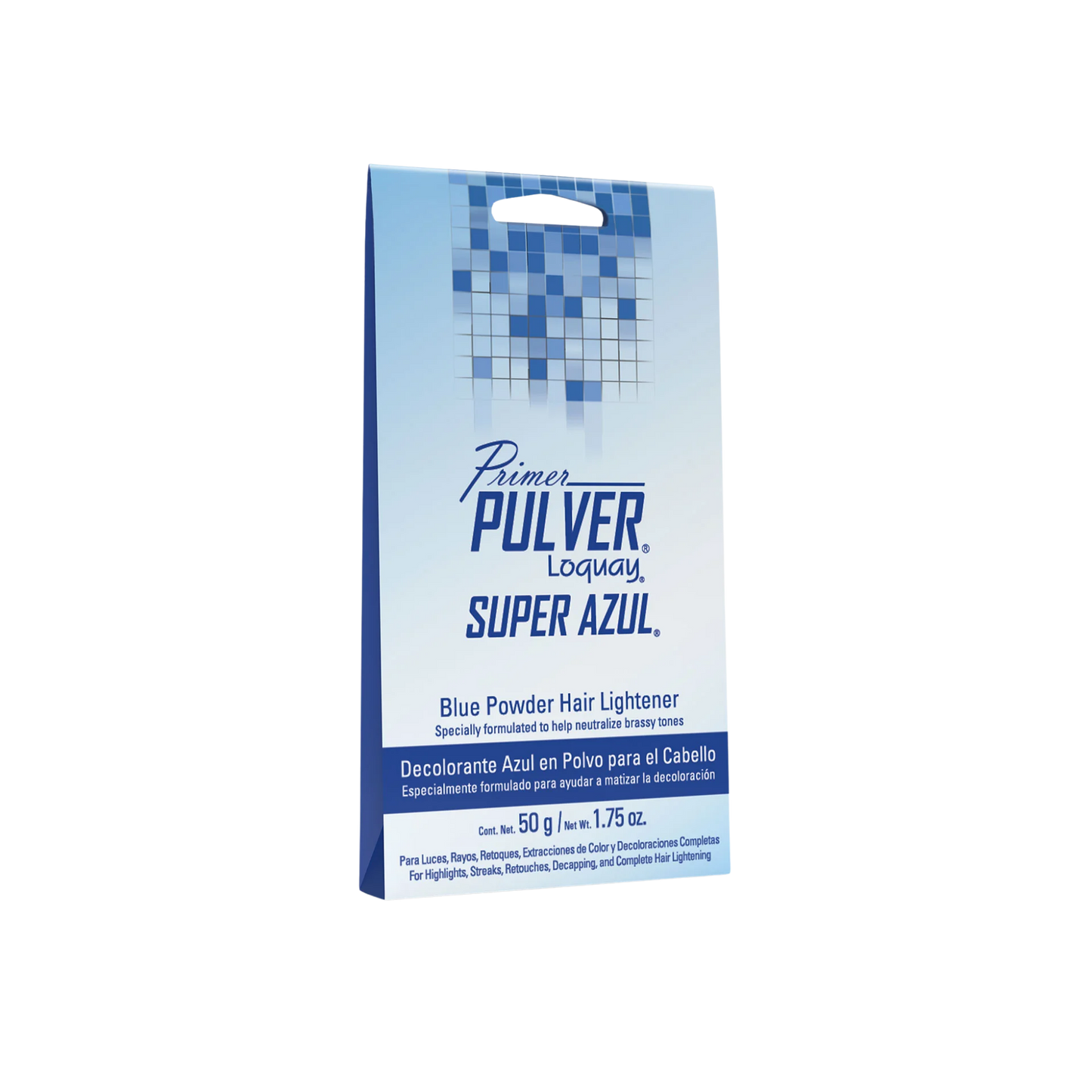 DECOLORANTE PRIMER PULVER SUPER AZUL 50G