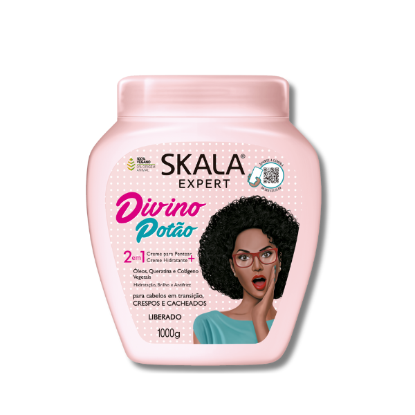 TRATAMIENTO SKALA EXPERT DIVINO POTAO (HIDRATACIÓN, BRILLO Y ANTIFRIZZ) 1KG