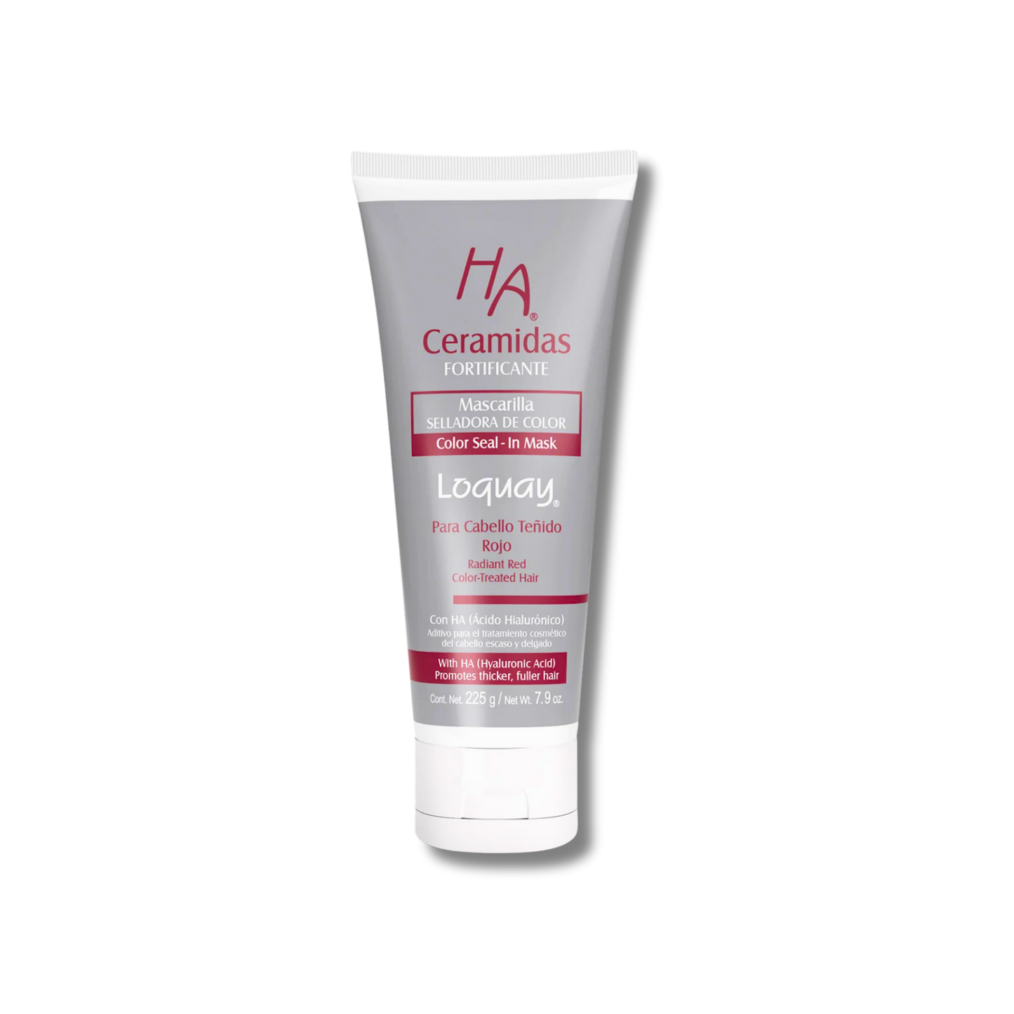 HA CERAMIDAS MASCARILLA ROJO LOQUAY 225G