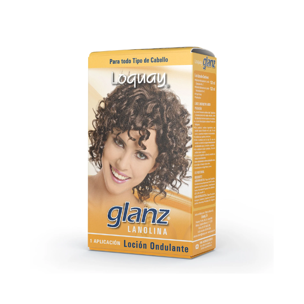 LOCION ONDULANTE GLANZ LANOLINA LOQUAY 2X120ML