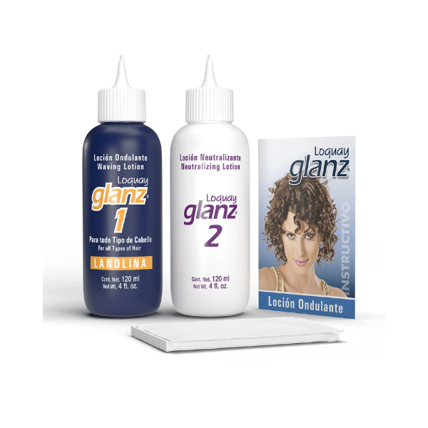 LOCION ONDULANTE GLANZ LANOLINA LOQUAY 2X120ML
