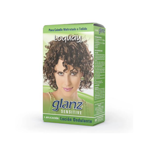 LOCION ONDULANTE GLANZ SENSITIVE LOQUAY 2X120ML