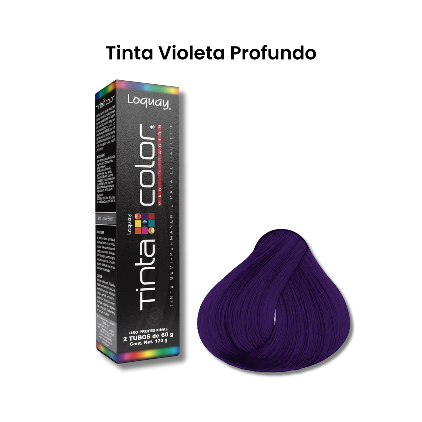 TINTE SEMIP.TINTA COLOR VIOLETA 2X60G