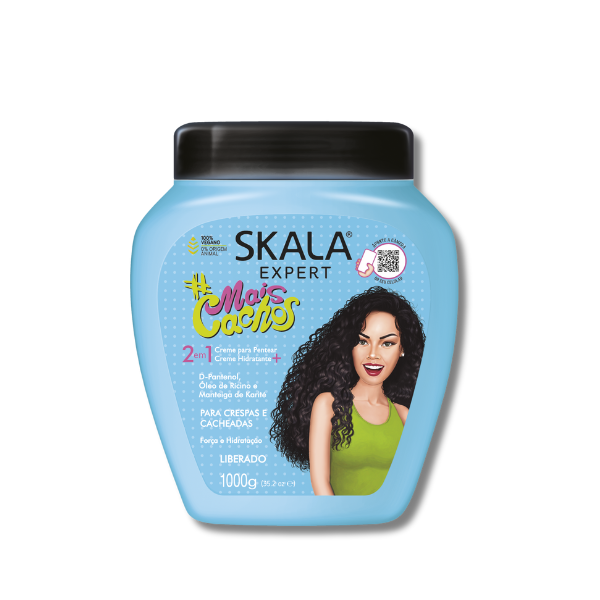 TRATAMIENTO SKALA EXPERT MAIS CACHOS (FUERZA E HIDRATACIÓN P/C RIZADO) 1KG
