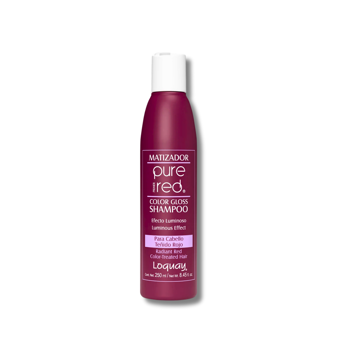 SHAMPOO MATIZADOR PURE RED LOQUAY 250ML