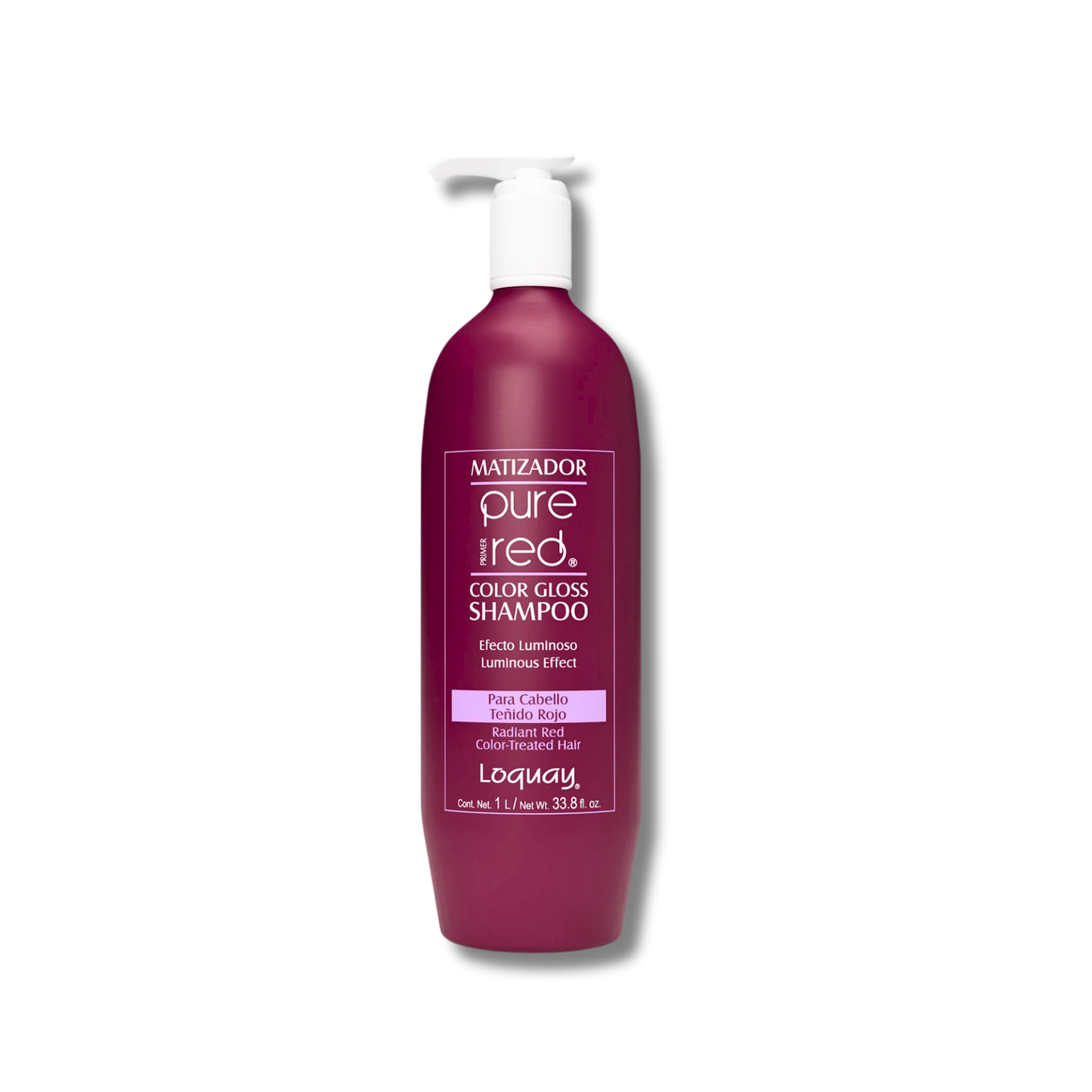 SHAMPOO MATIZADOR PURE RED LOQUAY 1L
