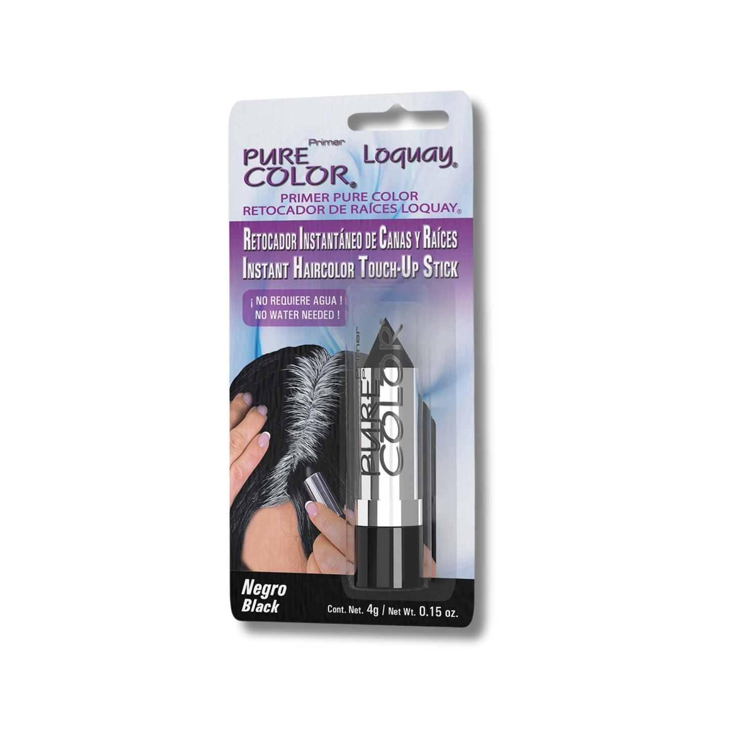 RETOCADOR DE CANAS Y RAICES LOQUAY NEGRO 4G