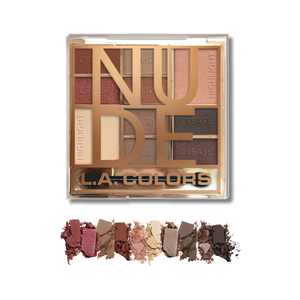 SOMBRAS COLOR BLOCK LA COLORS 10 TONOS 16GR