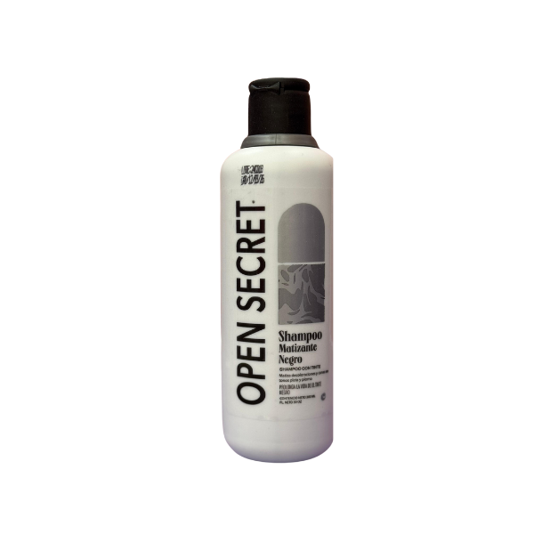 SHAMPOO OPEN SECRET MATIZANTE NEGRO 300ML