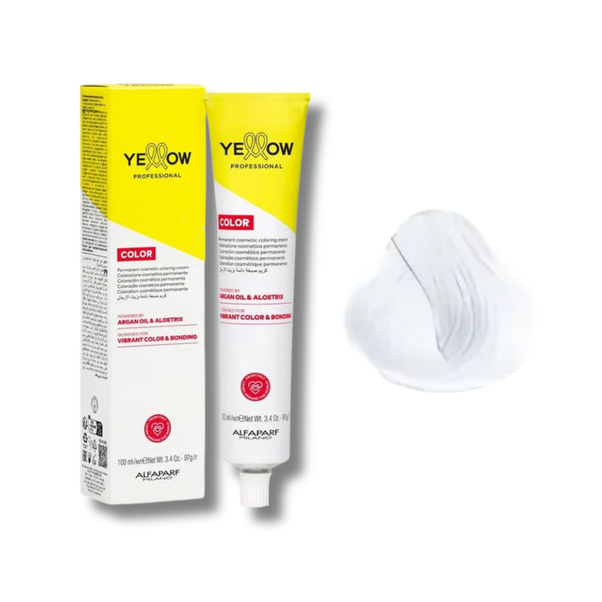 TINTE YELLOW 100ML C/PEROXIDO 20 VOL.150ML