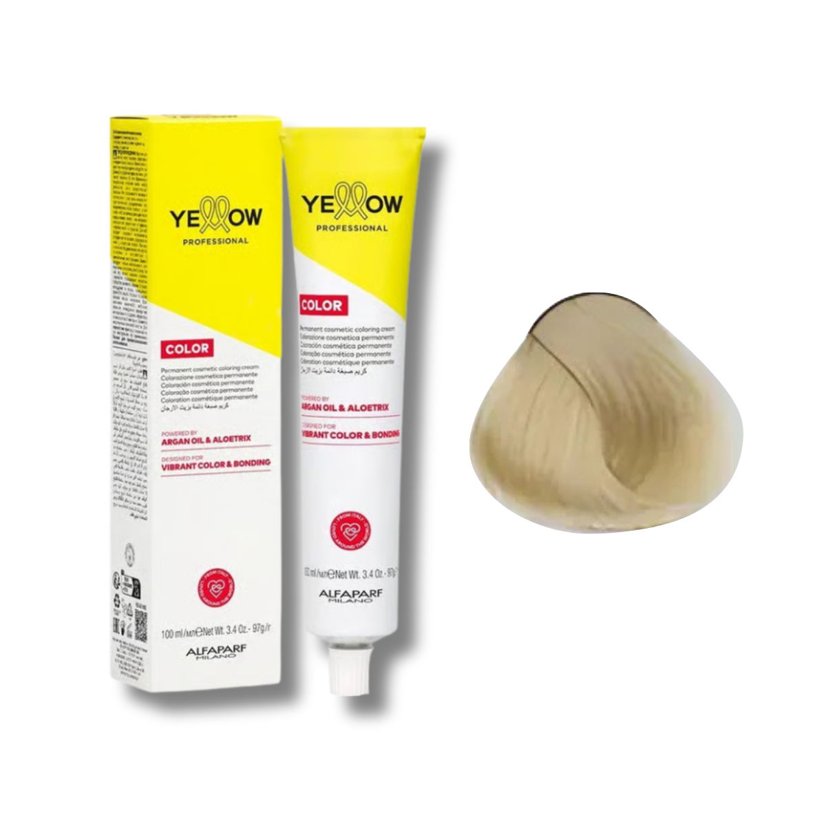 TINTE YELLOW 100ML C/PEROXIDO 20 VOL.150ML