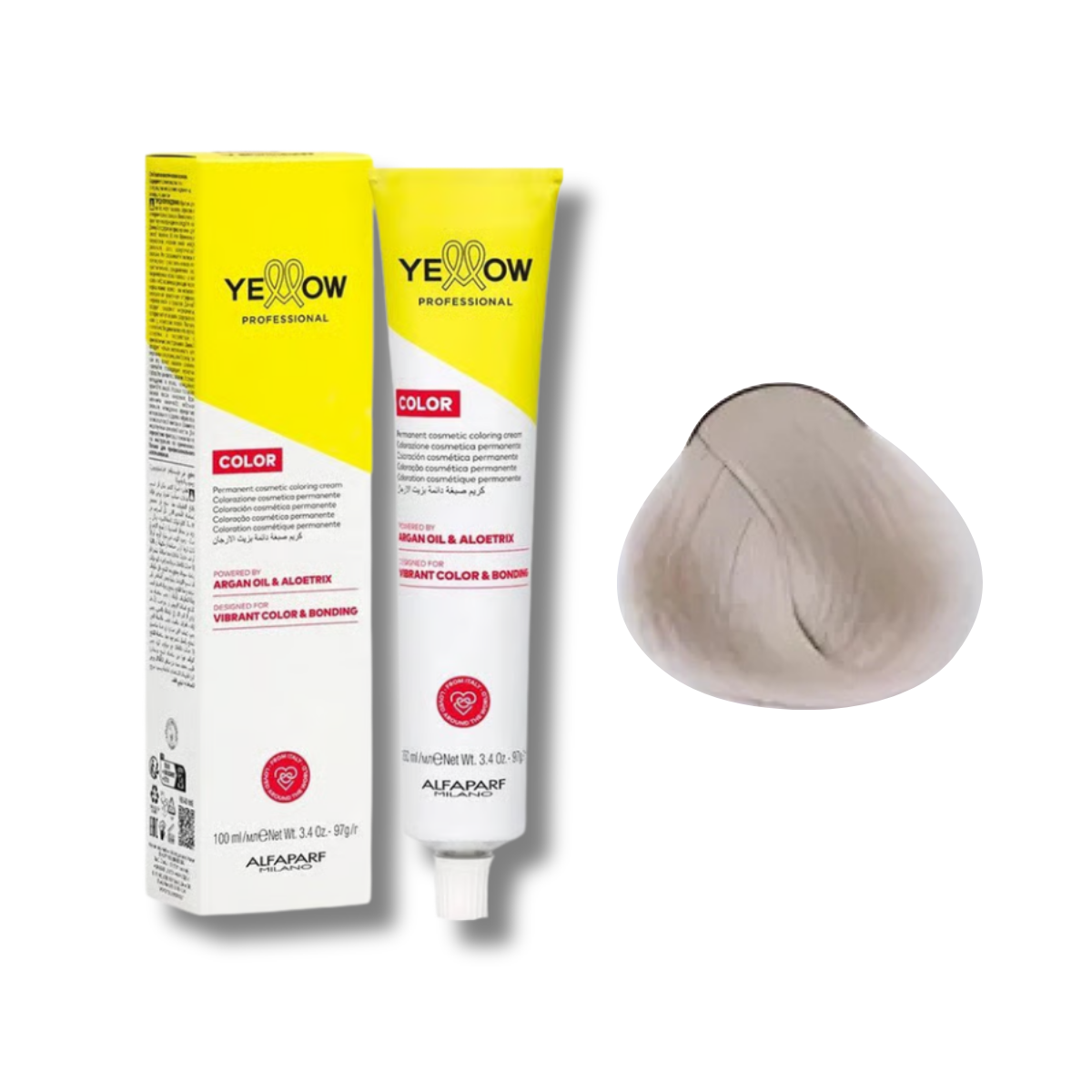 TINTE YELLOW 100ML C/PEROXIDO 20 VOL.150ML