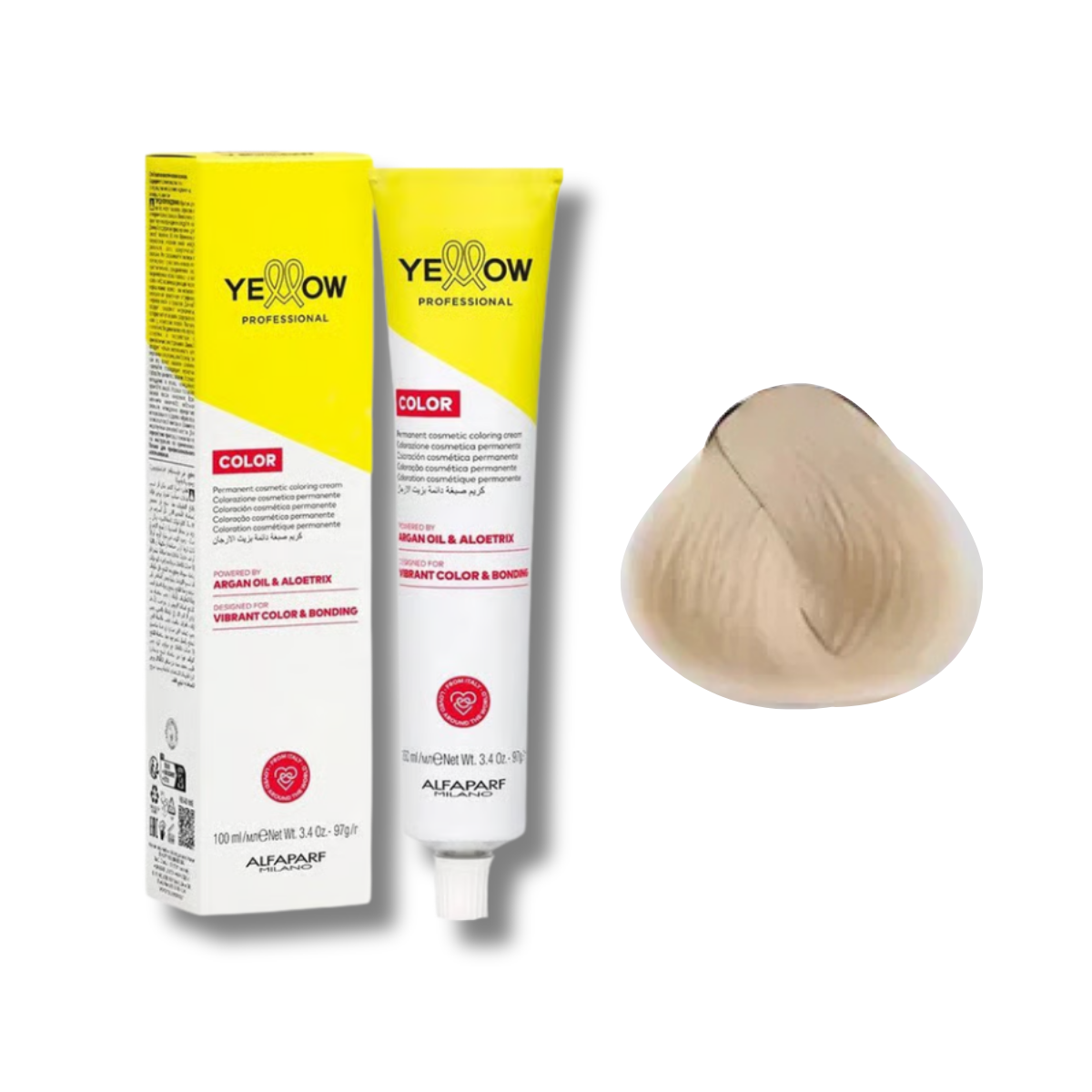 TINTE YELLOW 100ML C/PEROXIDO 20 VOL.150ML