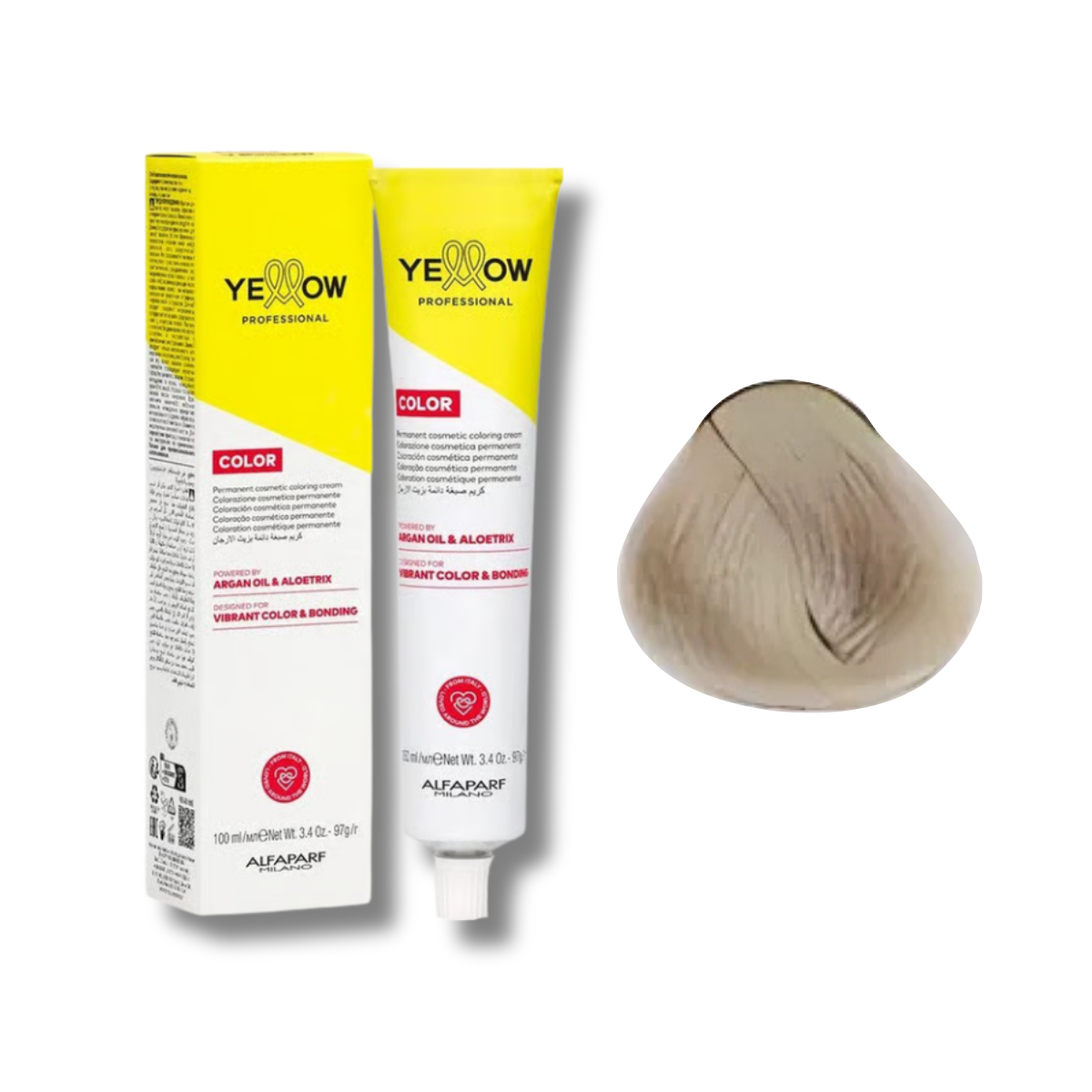 TINTE YELLOW 100ML C/PEROXIDO 20 VOL.150ML