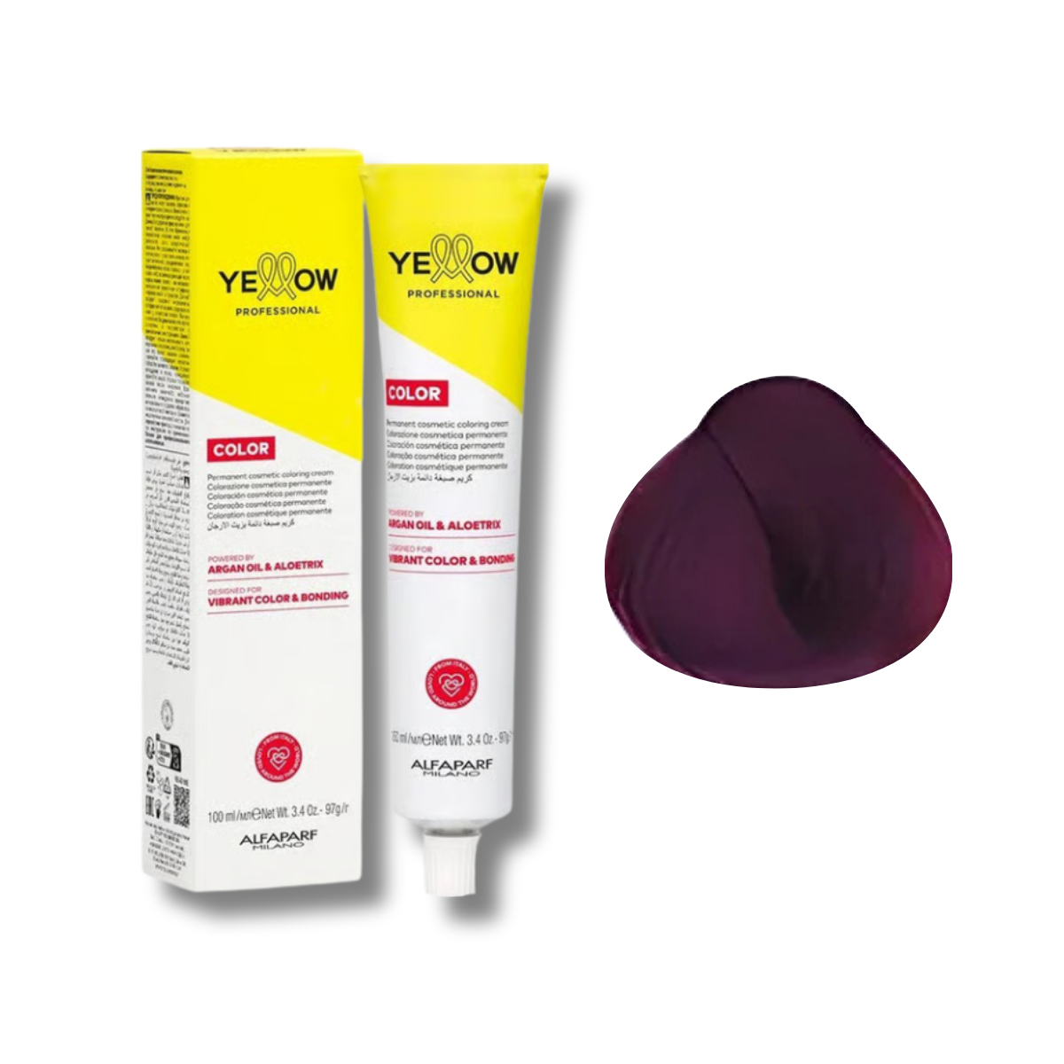 TINTE YELLOW 100ML C/PEROXIDO 20 VOL.150ML