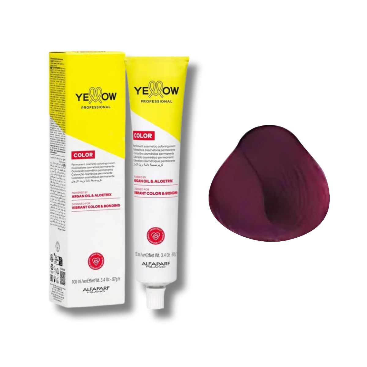 TINTE YELLOW 100ML C/PEROXIDO 20 VOL.150ML