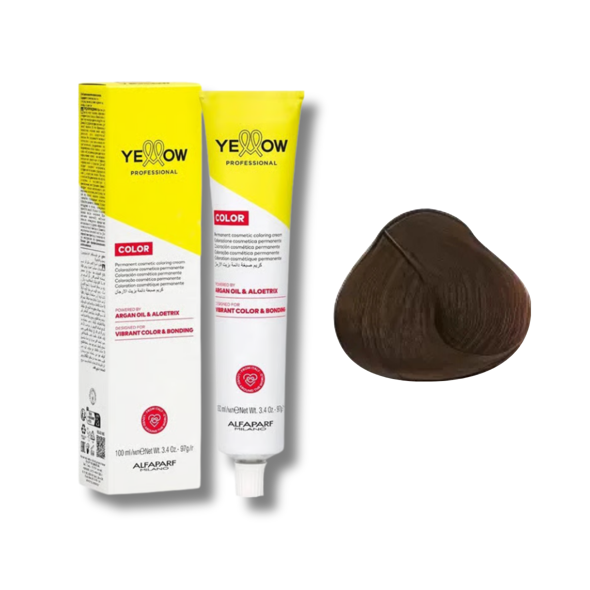 TINTE YELLOW 100ML C/PEROXIDO 20 VOL.150ML