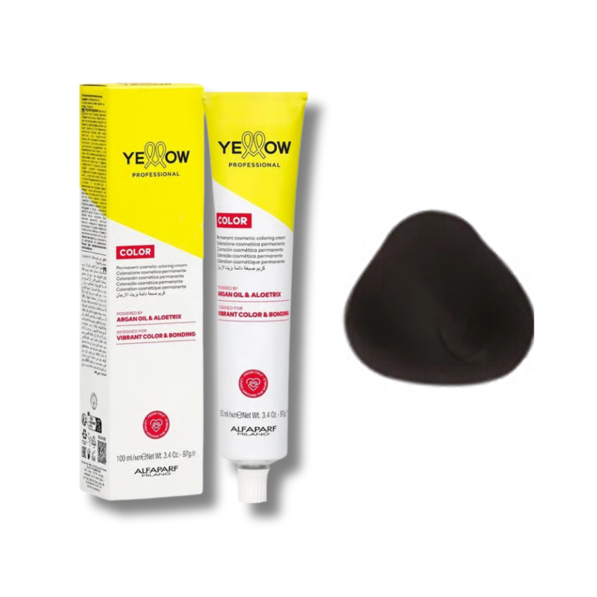 TINTE YELLOW 100ML C/PEROXIDO 20 VOL.150ML