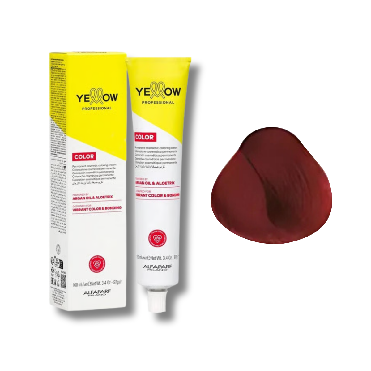 TINTE YELLOW 100ML C/PEROXIDO 20 VOL.150ML