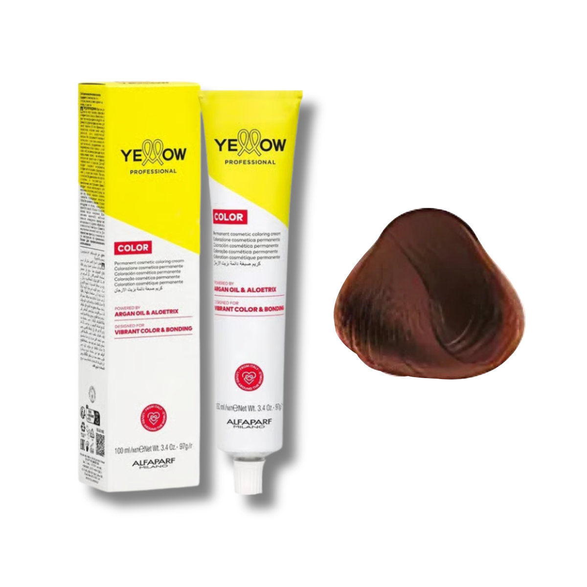 TINTE YELLOW 100ML C/PEROXIDO 20 VOL.150ML