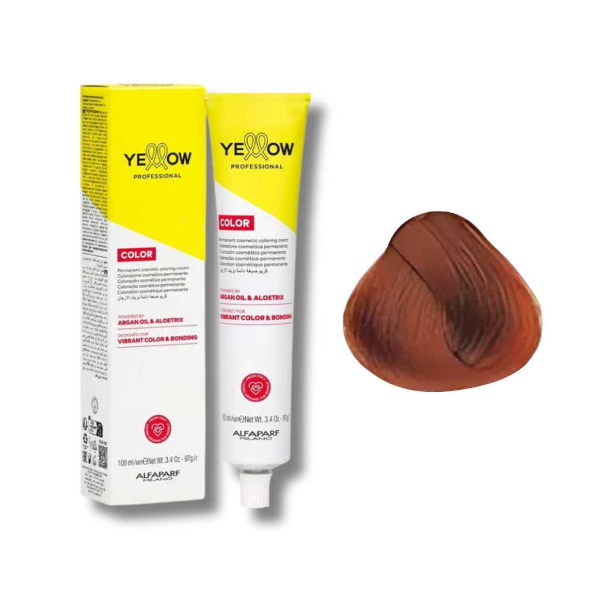 TINTE YELLOW 100ML C/PEROXIDO 20 VOL.150ML