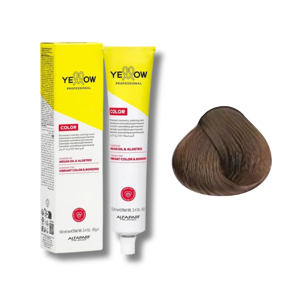 TINTE YELLOW 100ML C/PEROXIDO 20 VOL.150ML