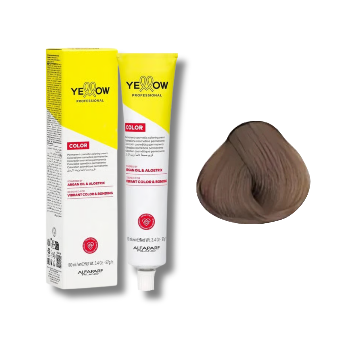 TINTE YELLOW 100ML C/PEROXIDO 20 VOL.150ML