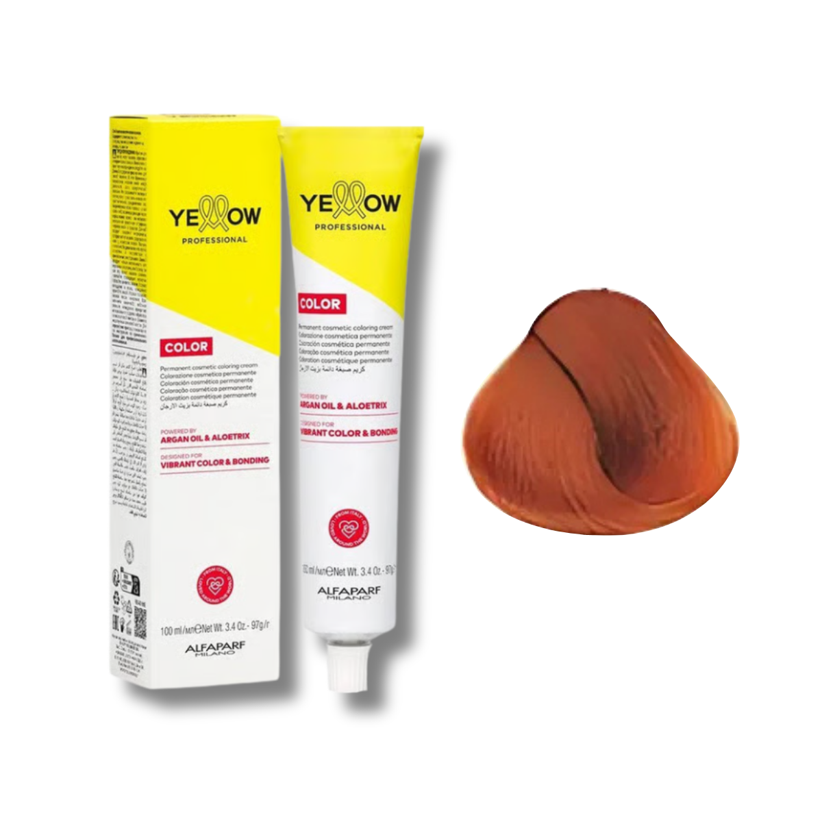 TINTE YELLOW 100ML C/PEROXIDO 20 VOL.150ML