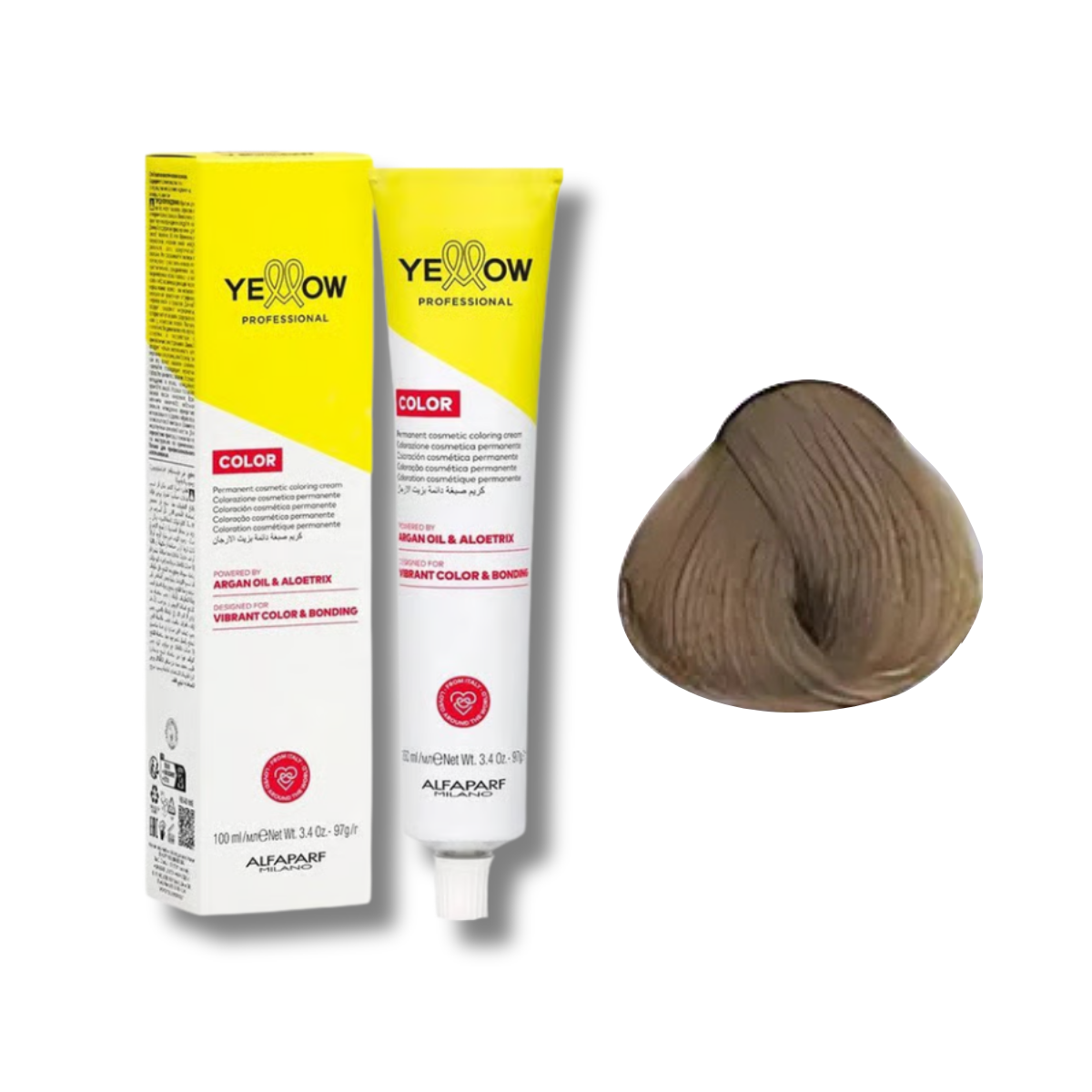 TINTE YELLOW 100ML C/PEROXIDO 20 VOL.150ML
