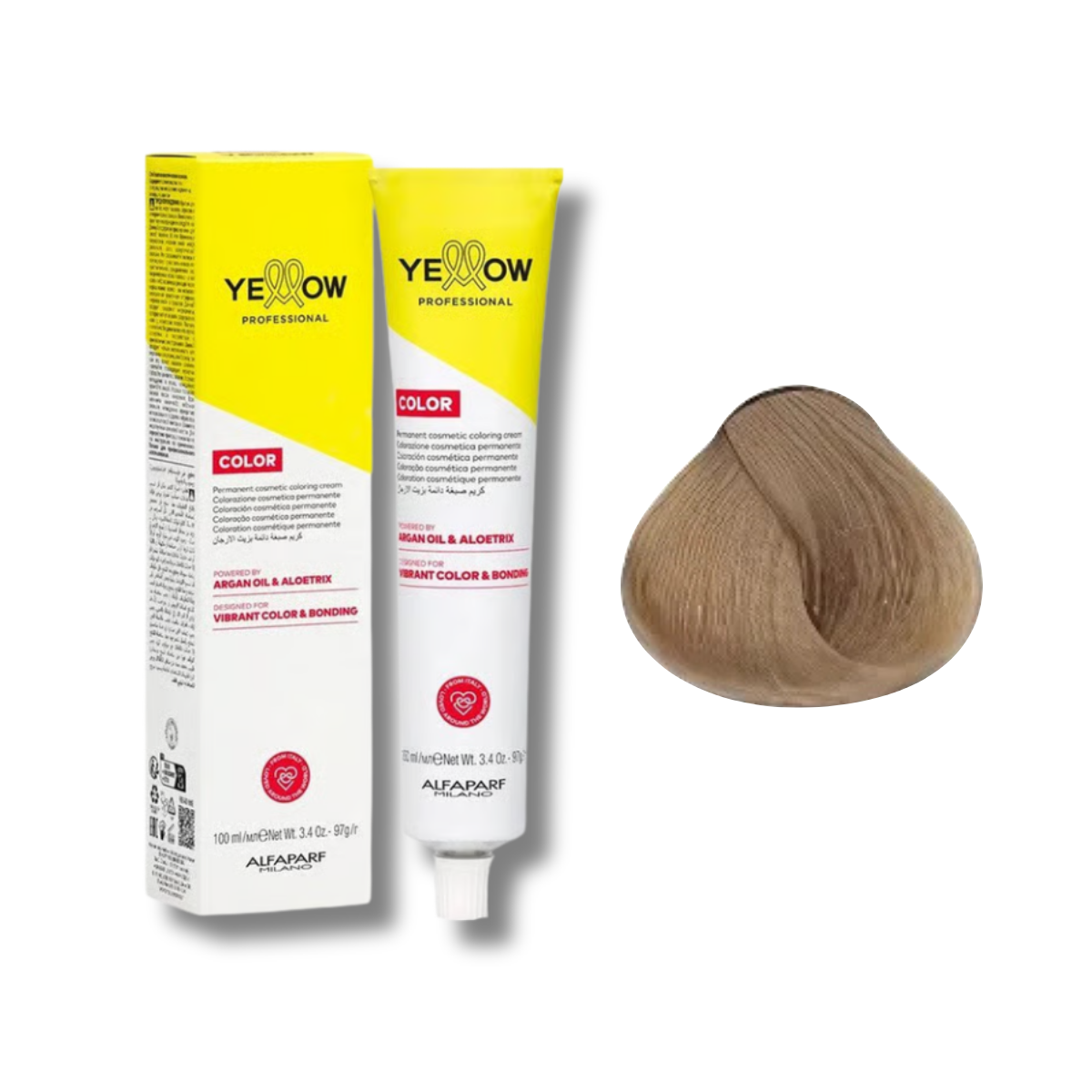 TINTE YELLOW 100ML C/PEROXIDO 20 VOL.150ML