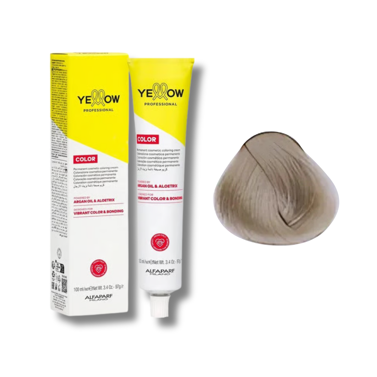 TINTE YELLOW 100ML C/PEROXIDO 20 VOL.150ML