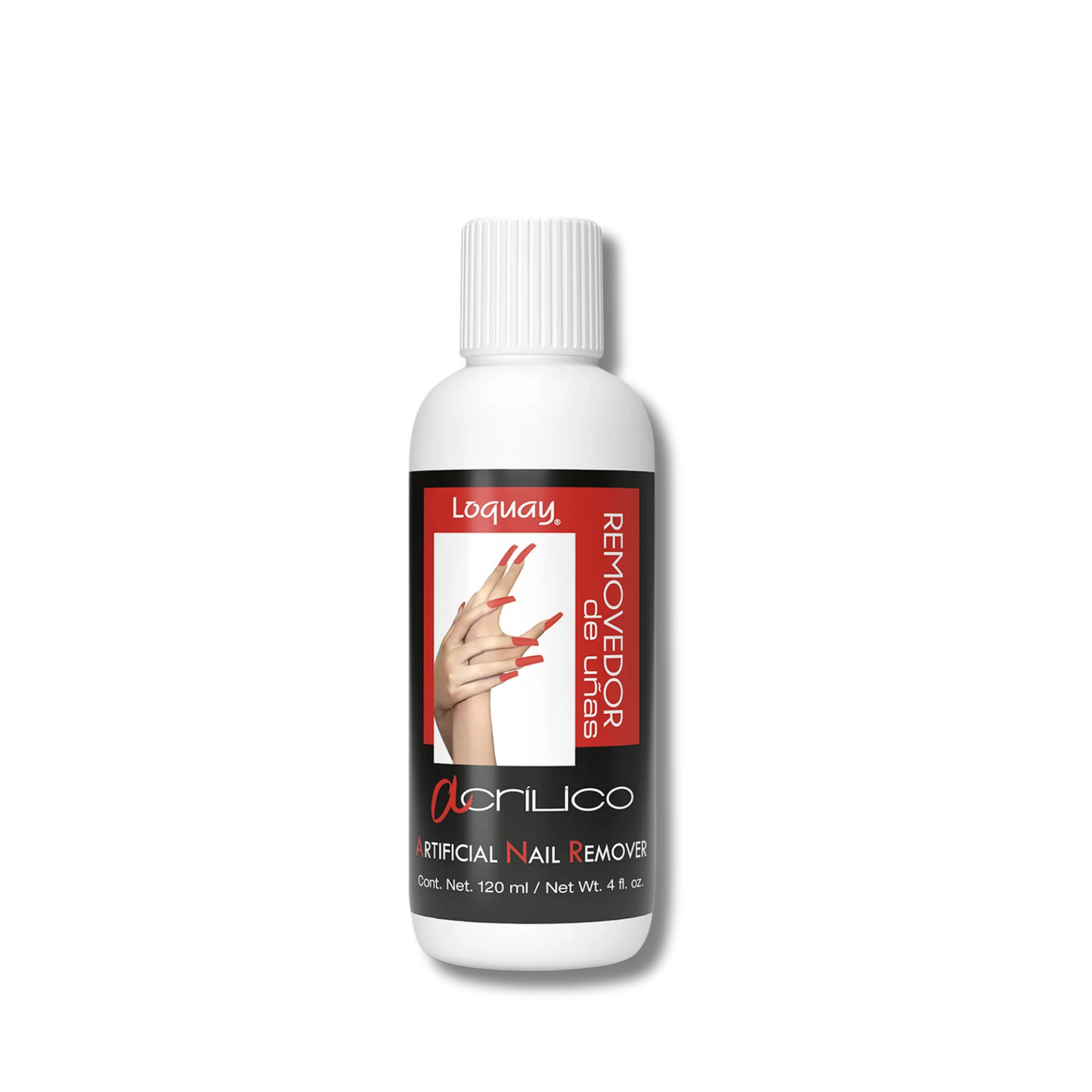 REMOVEDOR DE UÑAS ACRILICO LOQUAY 120ML