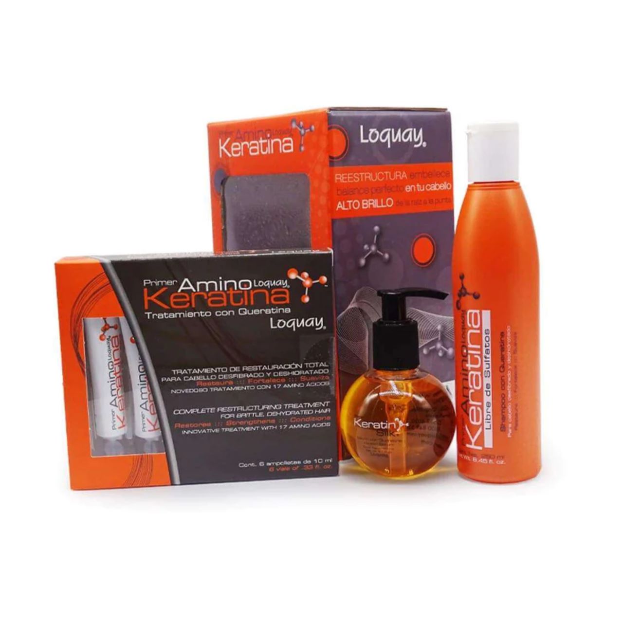 KIT PRIMER AMINOKERATINA LOQUAY