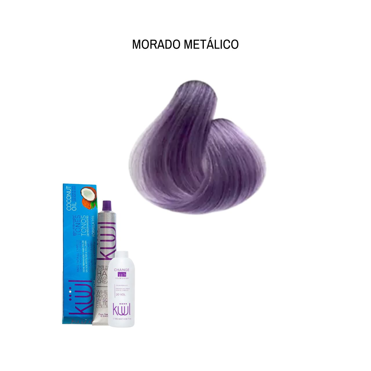 TINTE KUUL COLOR SYSTEM METALICO 90ML
