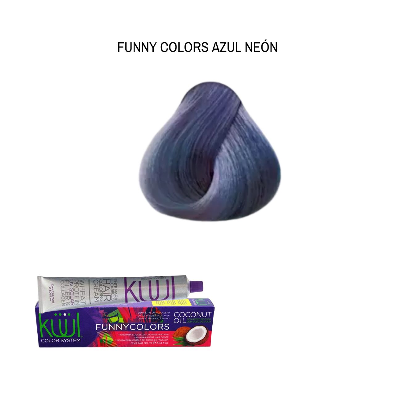 TINTE KUUL FUNNY COLORS 90ML