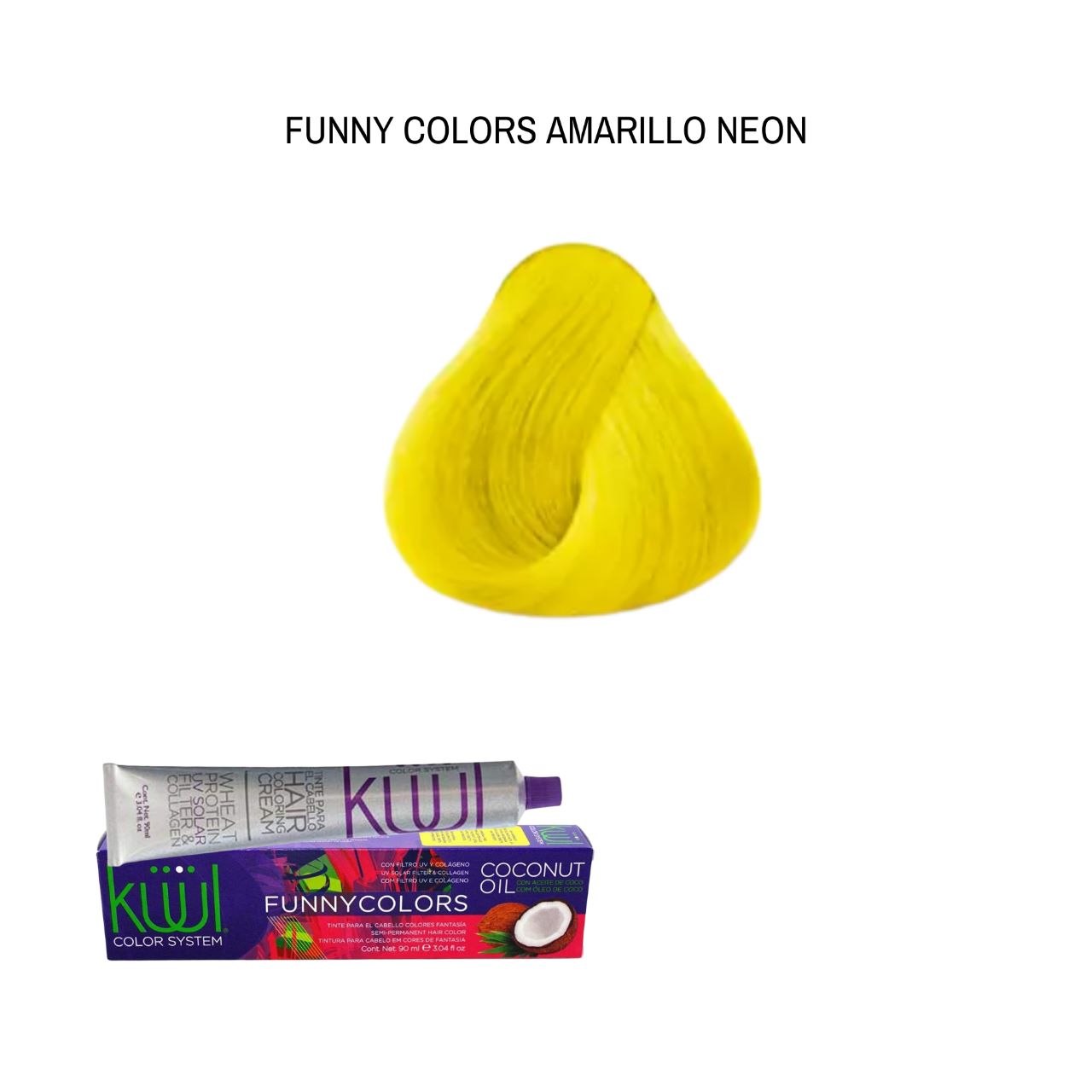 TINTE KUUL FUNNY COLORS 90ML