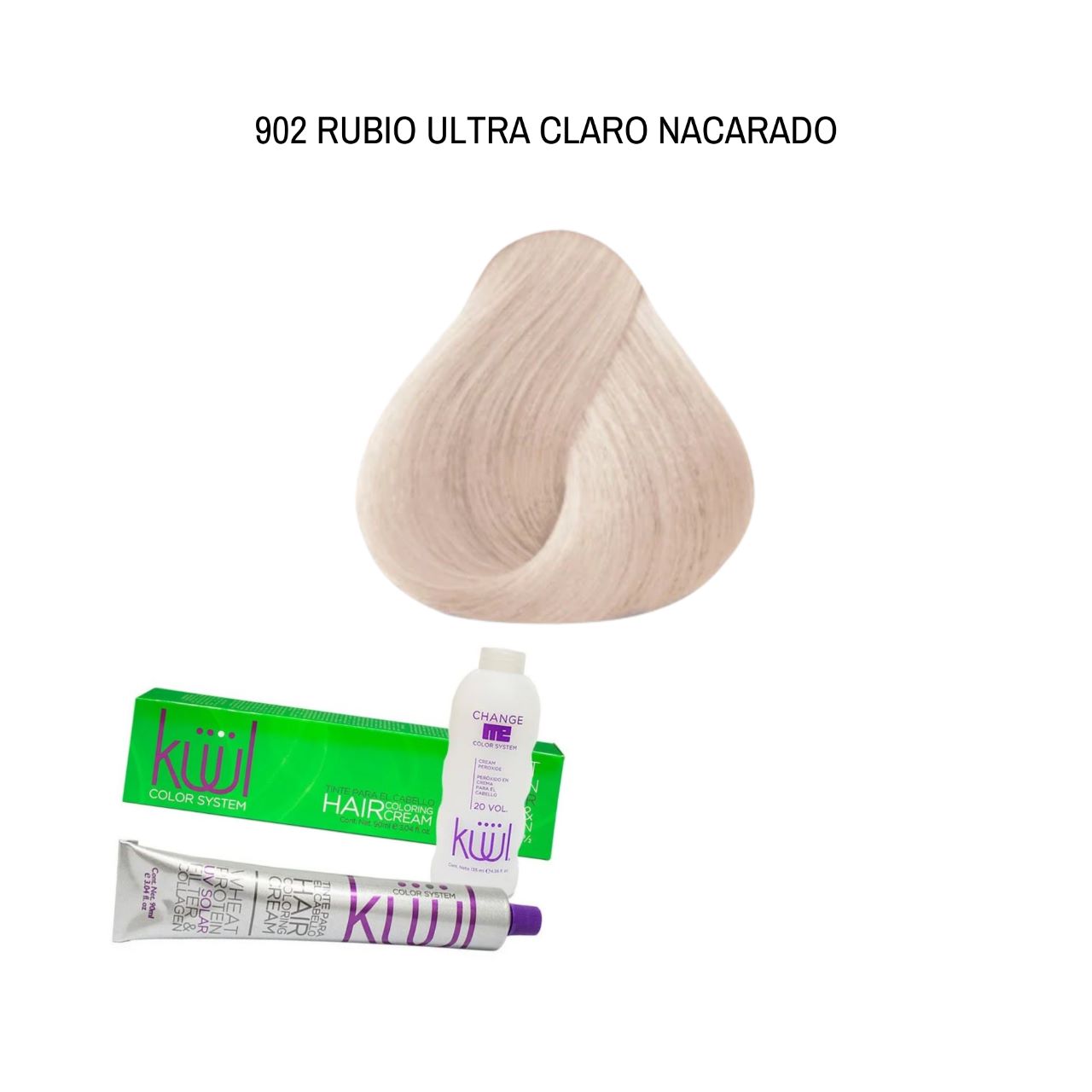 TINTE KUUL COLOR SYSTEM C/PERÓXIDO DE 20.VOL90ML