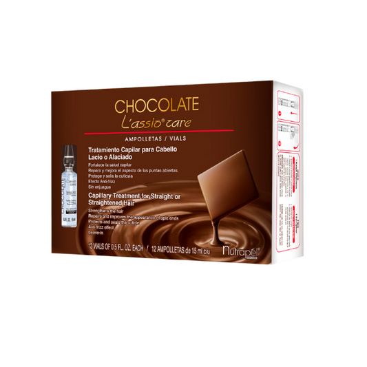 AMPOLLETA LASSIO CHOCOLATE NUTRAPEL 12X15ML