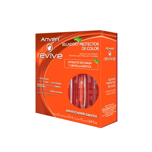 AMPOLLETA REVIVE CABELLO TEÑIDO C/10PZ 20ML