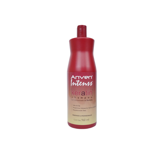 SHAMPOO KERATIN ANVEN INTENSS 960ML