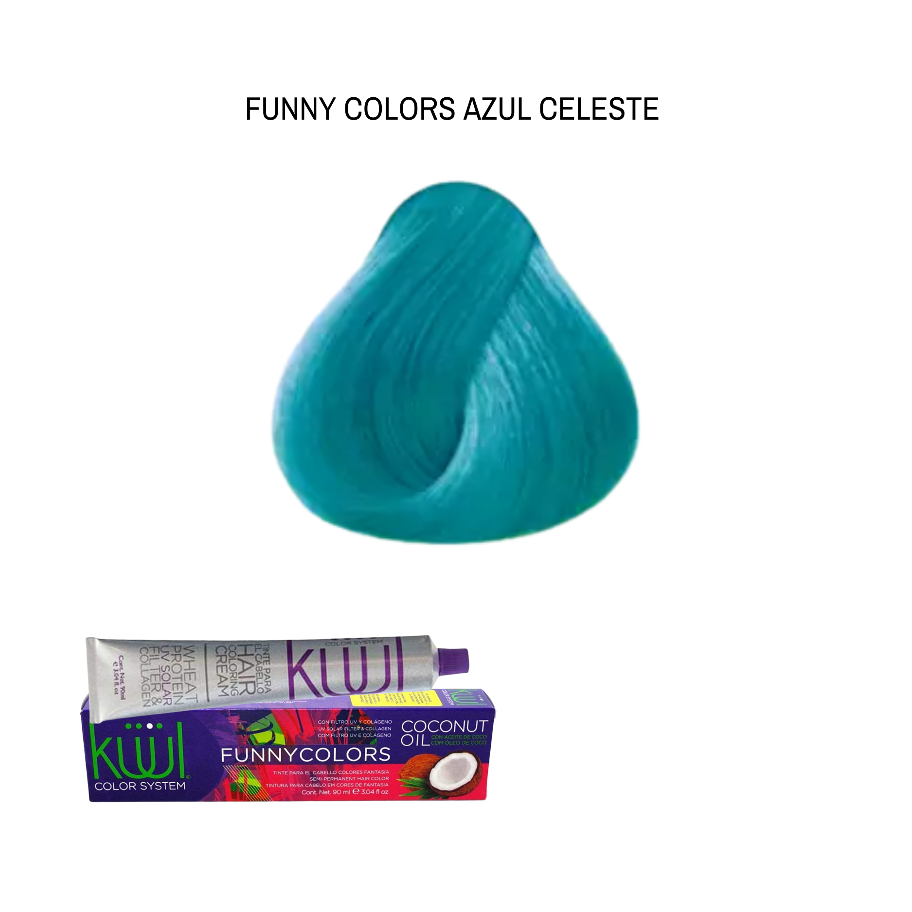 Azar Kuul TINTE KUUL FUNNY COLORS 90ML – Distribuidora Mairim