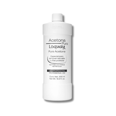 ACETONA PURA LOQUAY 500ML
