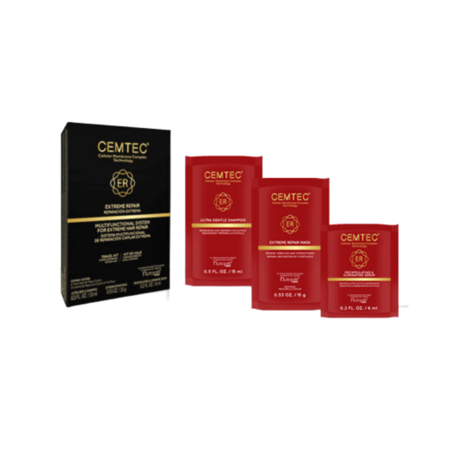 TRATAMIENTO CEMTEC KIT DE VIAJE NUTRAPEL