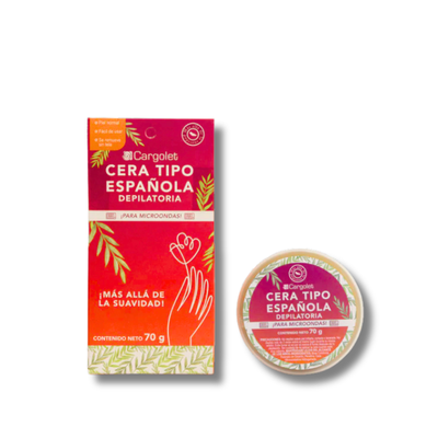 CERA TIPO ESPAÑOLA PARA MICROONDAS CARGOLET 70G