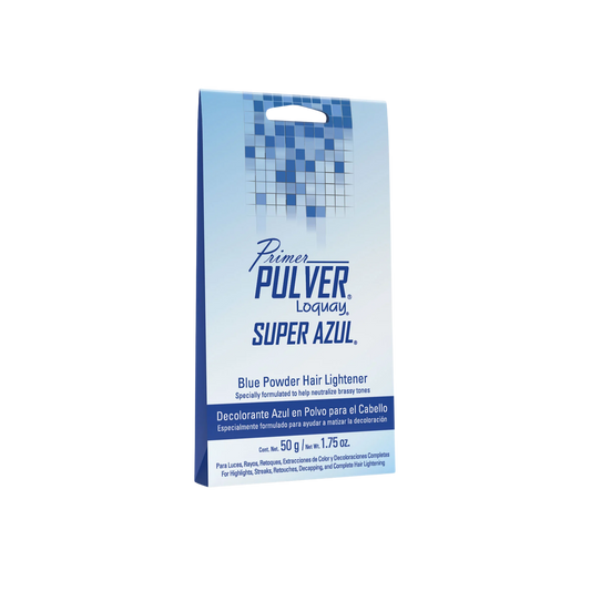 DECOLORANTE PRIMER PULVER SUPER AZUL 50G