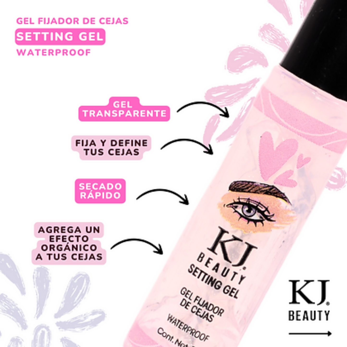 GEL FIJADOR DE CEJAS SETTING GEL KJ 5GR