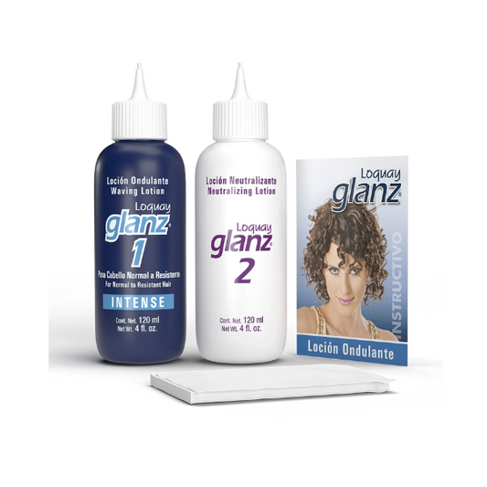 LOCION ONDULANTE GLANZ INTENSE LOQUAY 2X120ML